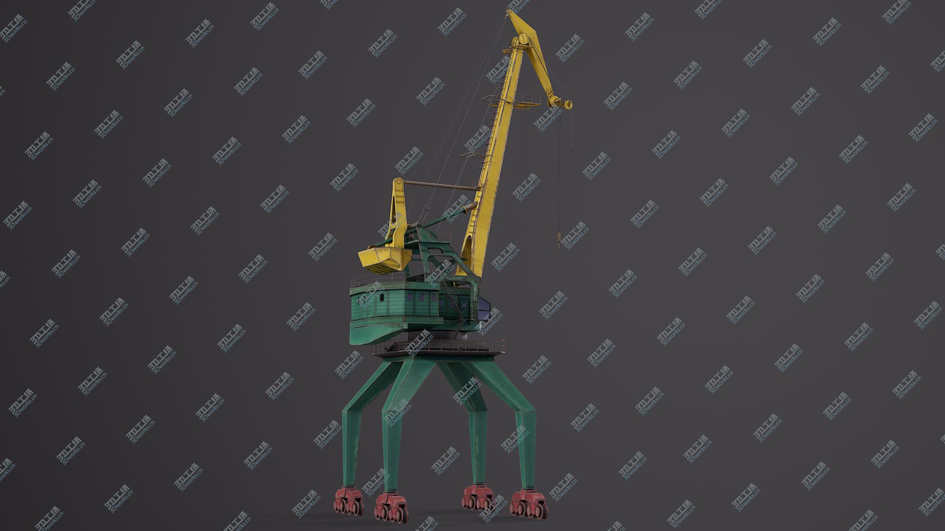 images/goods_img/2021040233/3D model Port Crane Green/4.jpg